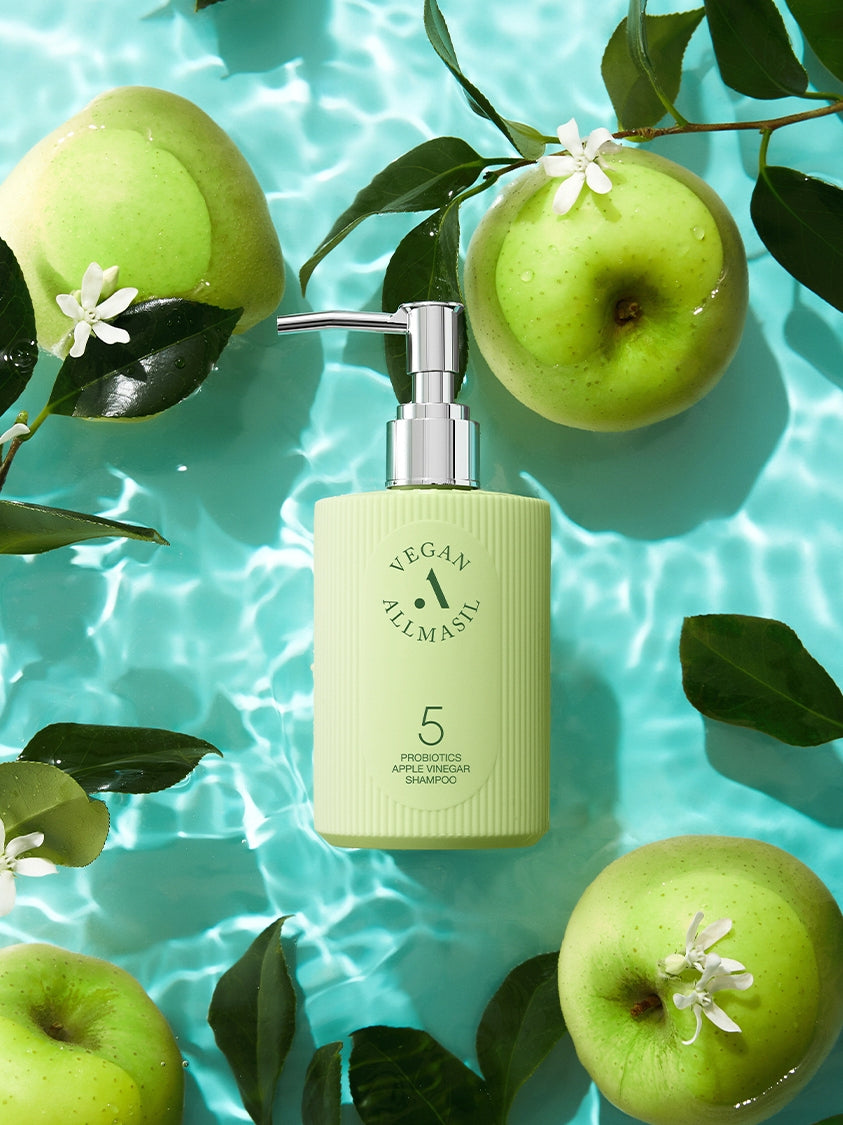 ALLMASIL 5 Probiotics Apple Vinegar Shampoo 300ml