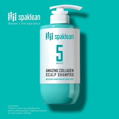 Spaklean Amazing Collagen Scalp Shampoo (500ml)