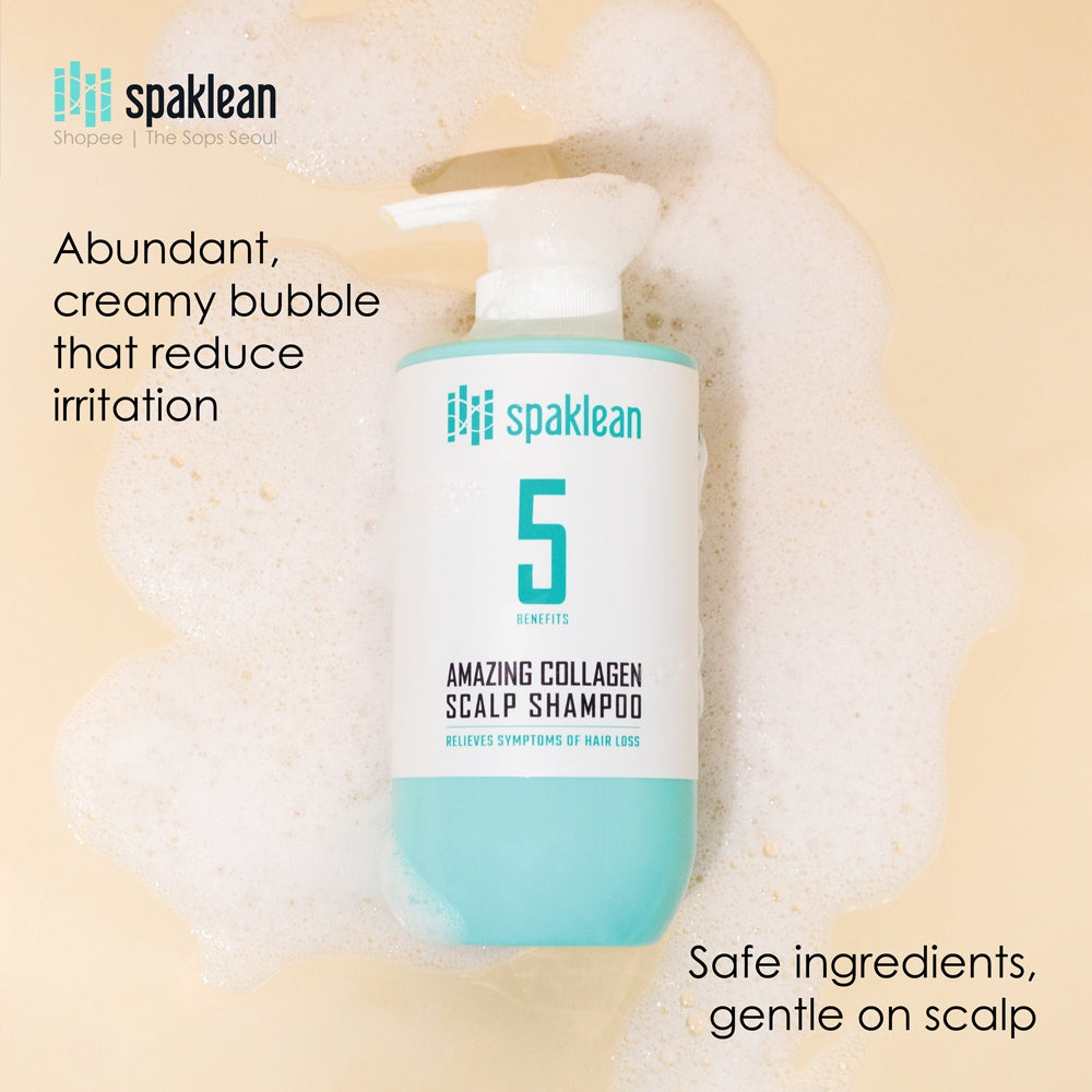 Spaklean Amazing Collagen Scalp Shampoo (500ml)