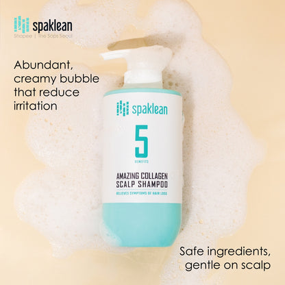 Spaklean Amazing Collagen Scalp Shampoo (500ml)