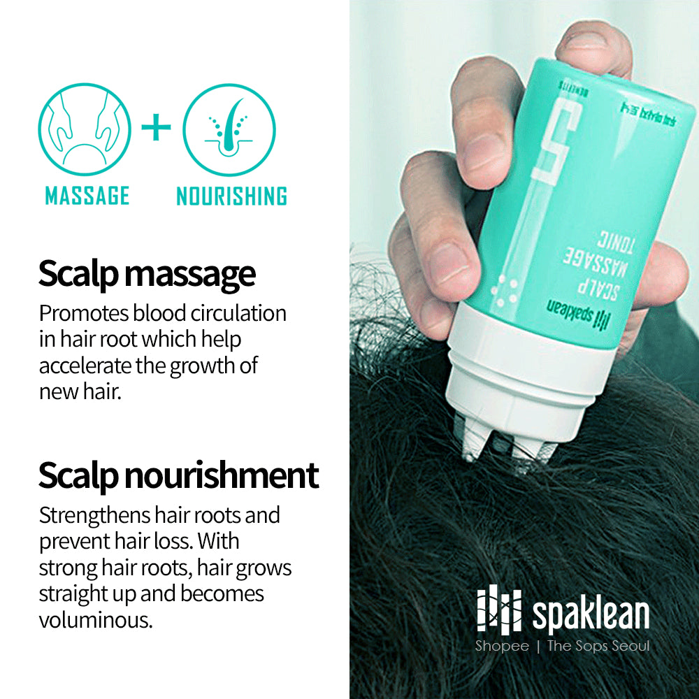 Spaklean Amazing Collagen Scalp Massage Tonic (120ml)