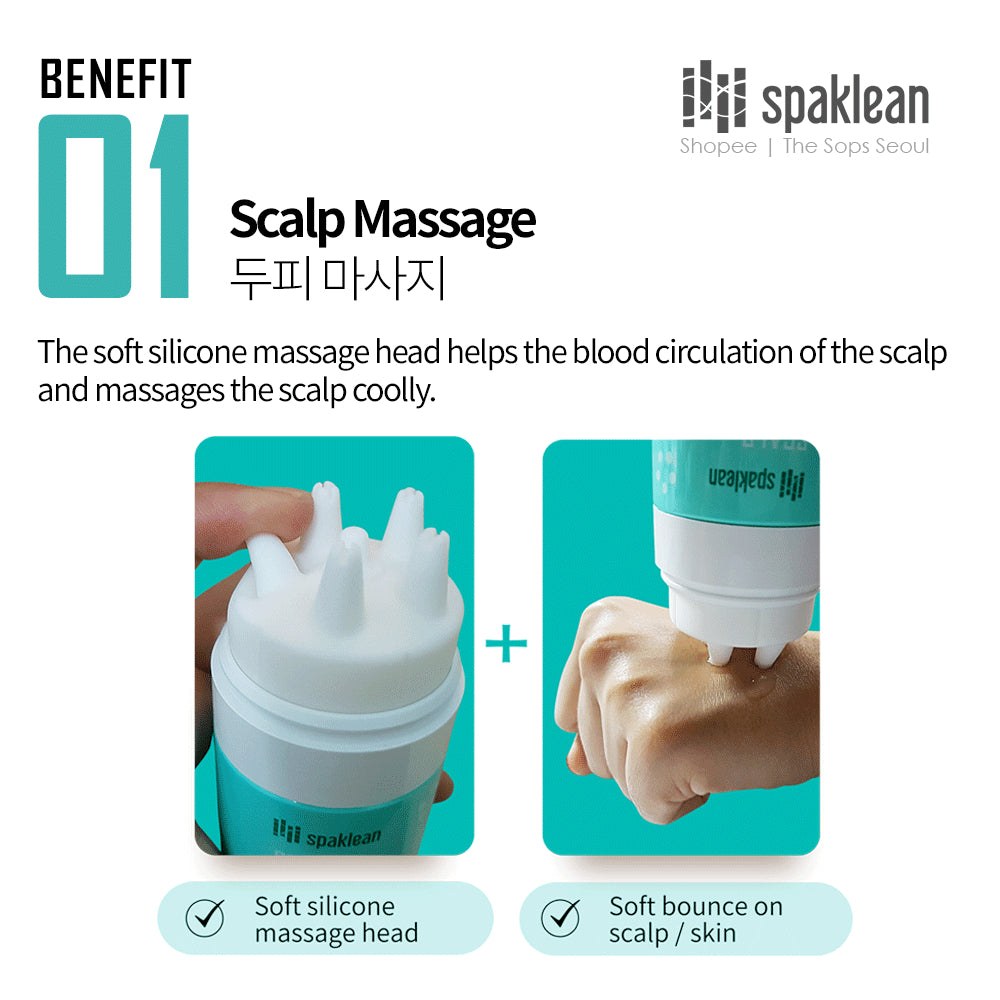 Spaklean Amazing Collagen Scalp Massage Tonic (120ml)