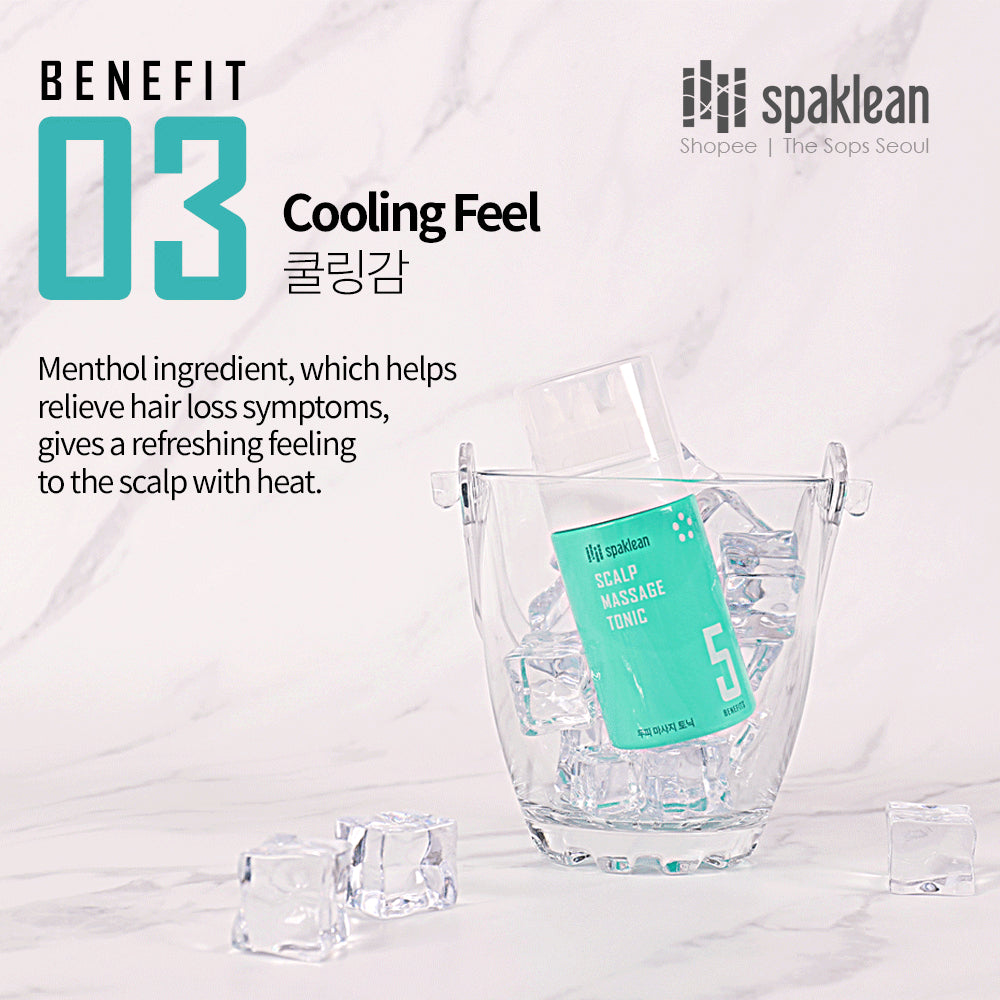 Spaklean Amazing Collagen Scalp Massage Tonic (120ml)