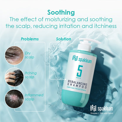 Spaklean Amazing Collagen Rebalancing Shampoo (500ml)