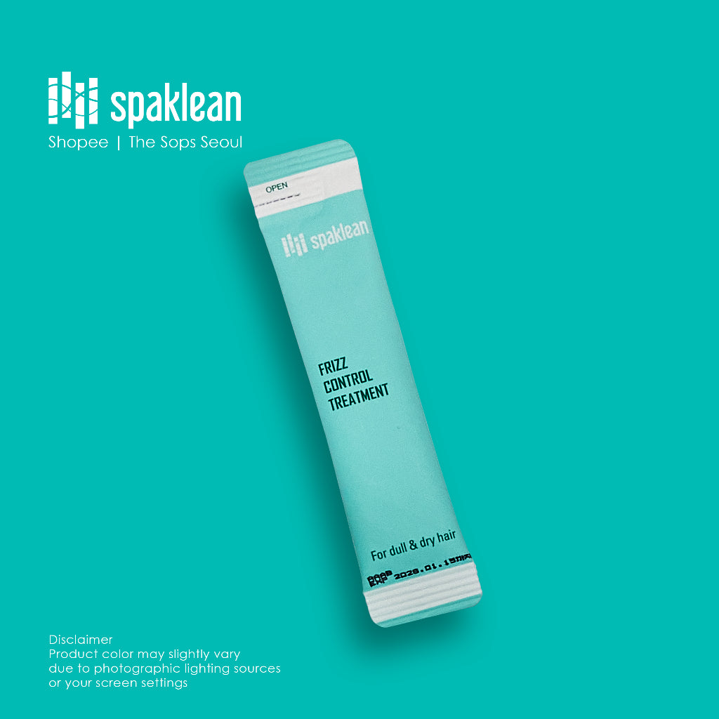 Spaklean Shampoo & Treatment Travel Kit (Sachet Packaging)