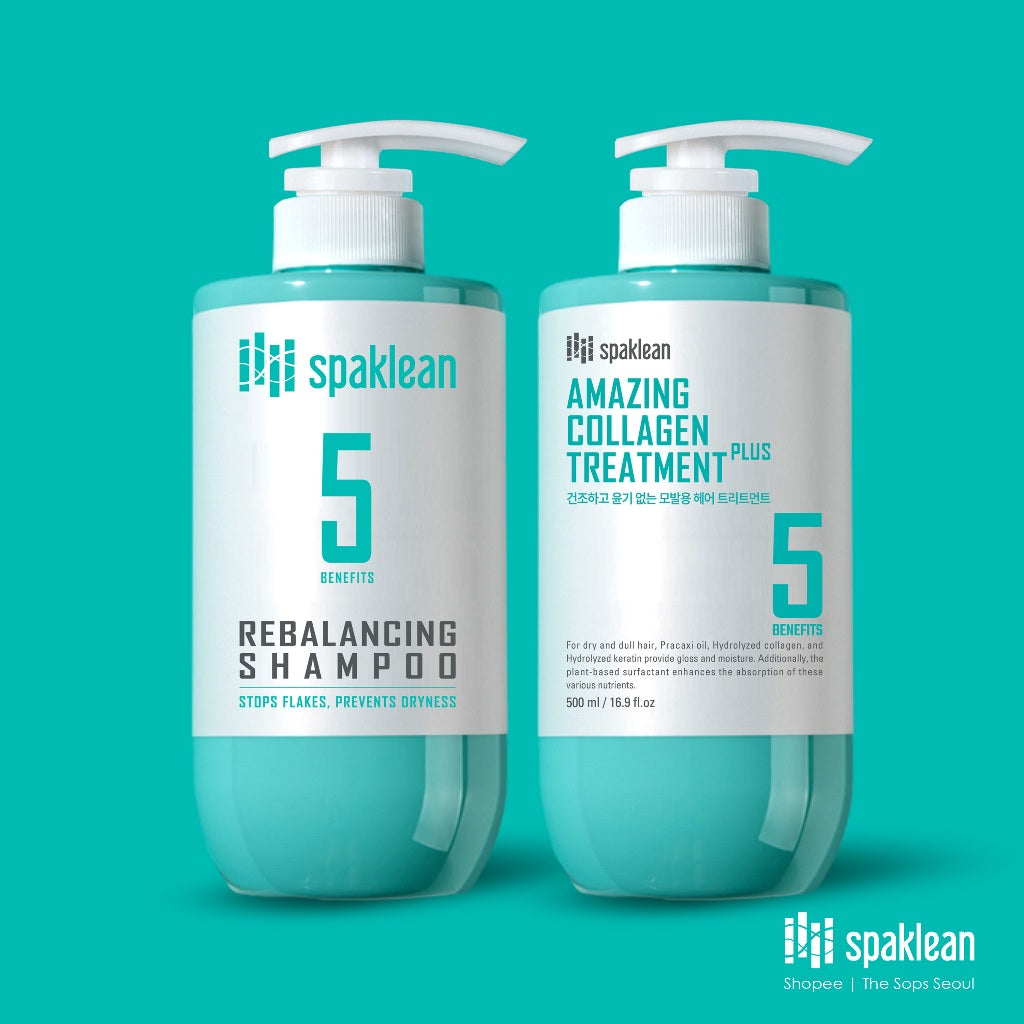 Spaklean Amazing Collagen Rebalancing Shampoo (500ml)