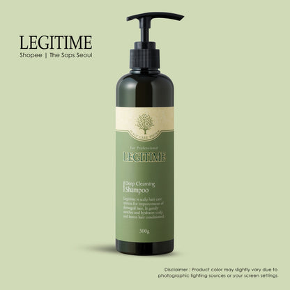 LEGITIME Deep Cleansing Shampoo (300g)