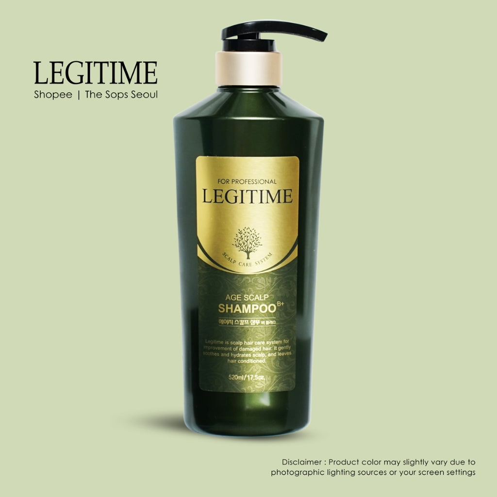 LEGITIME Age Scalp Shampoo B+ (520ml)