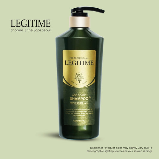 LEGITIME Age Scalp Shampoo B+ (520ml)