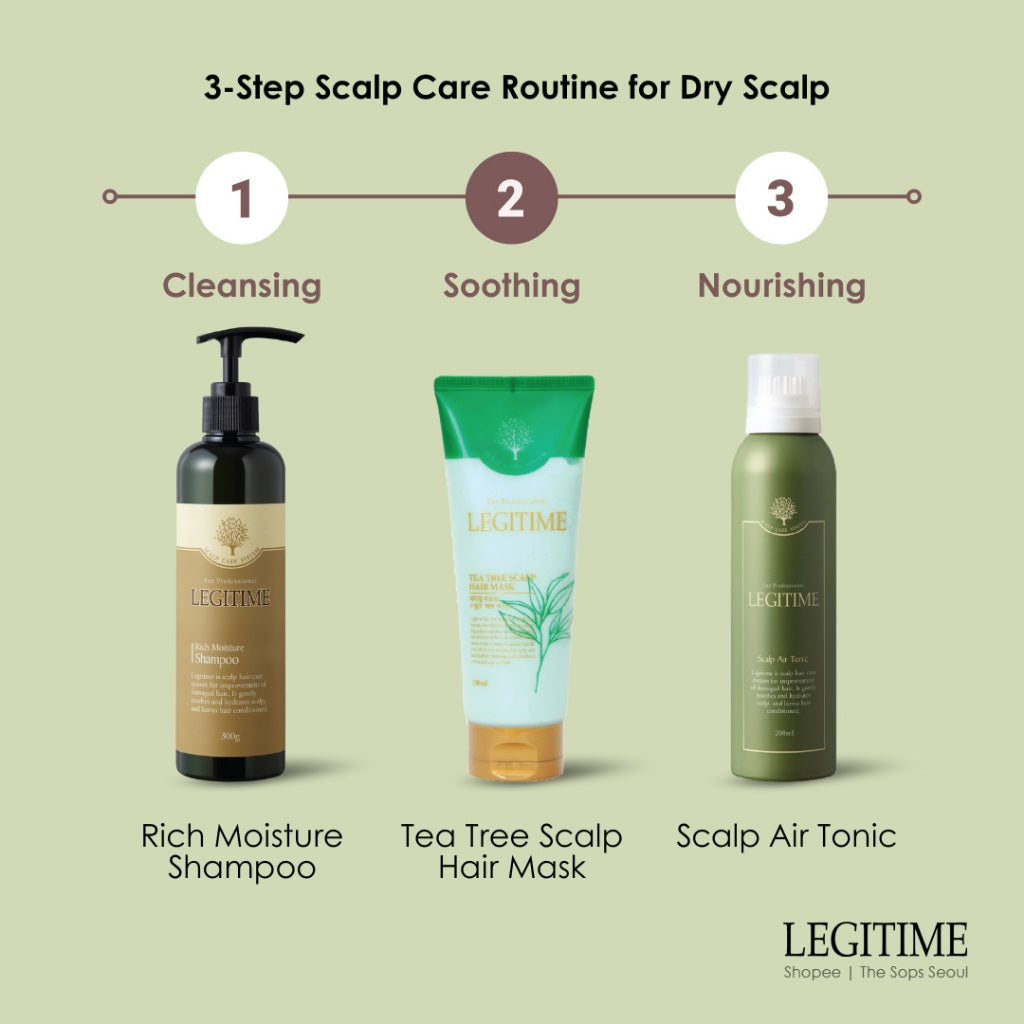 LEGITIME Rich Moisture Shampoo (300g)