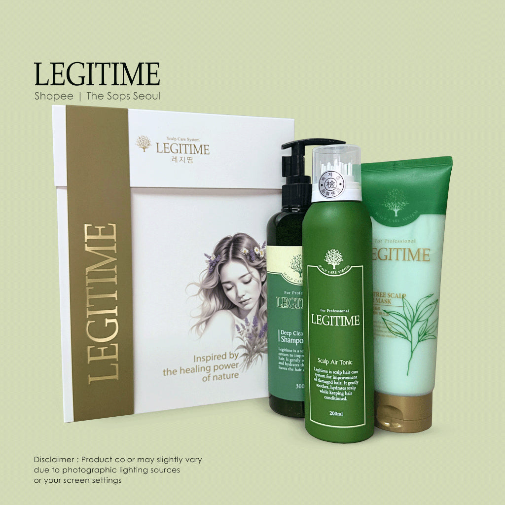 LEGITIME 3-Step Scalp Treatment