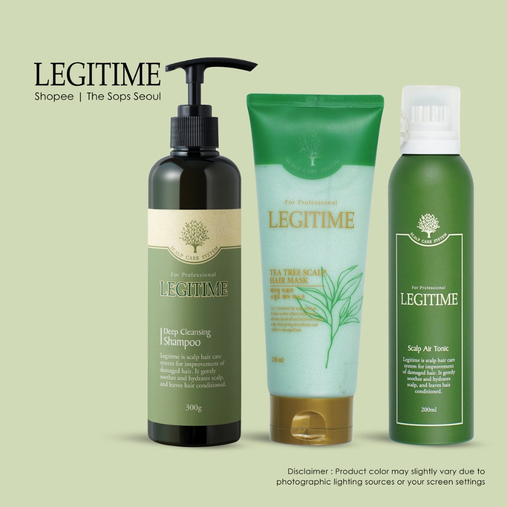 LEGITIME 3-Step Scalp Treatment