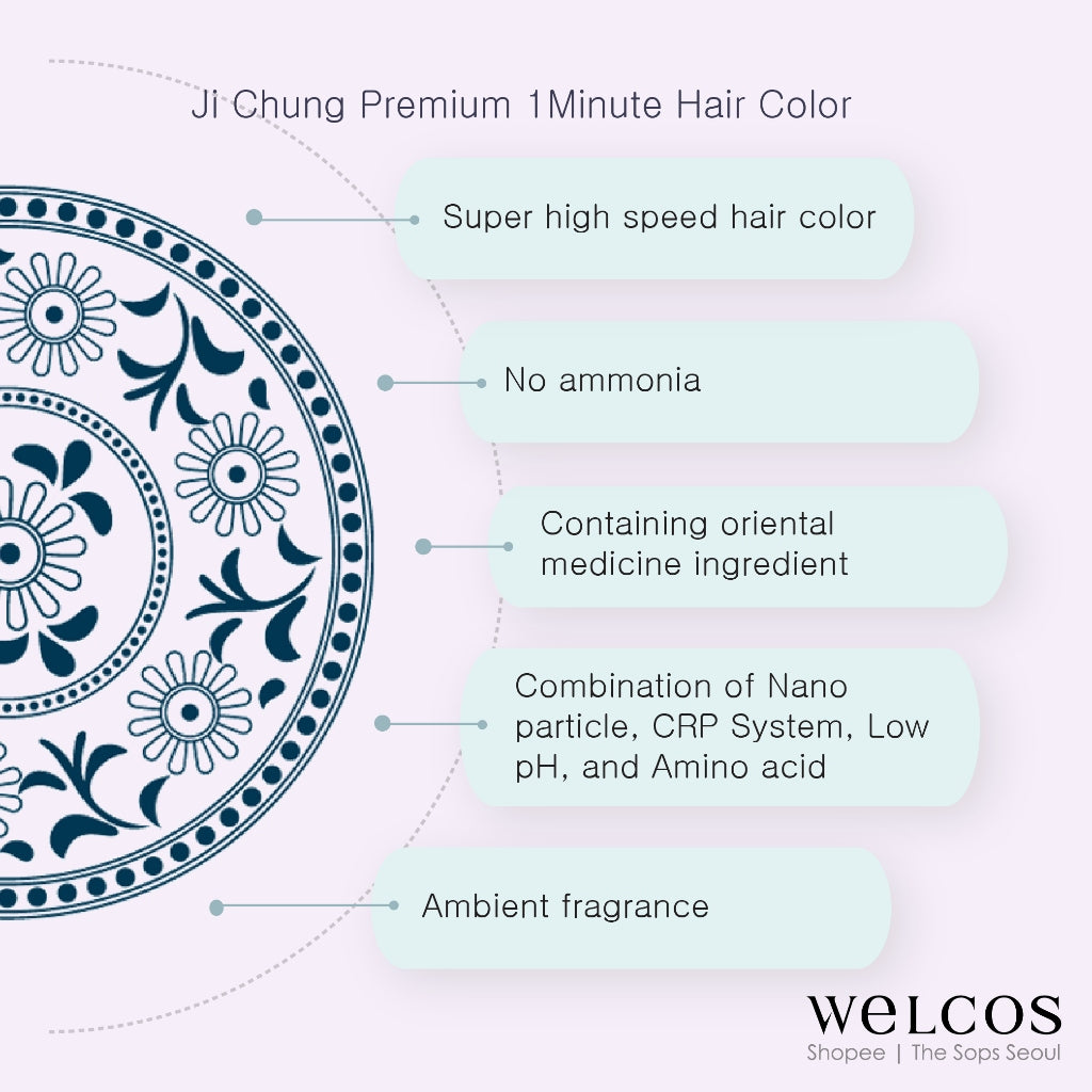 Welcos Ji Chung Premium 1Minute Hair Color
