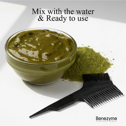 Benezyme SSUC Powder Color Cream | Dye Hair With Water | 10g x 3 sachets |  草本水染