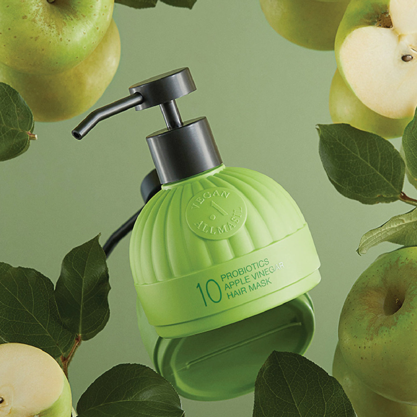 ALLMASIL 10 Probiotics Apple Vinegar Hair Mask 300ml