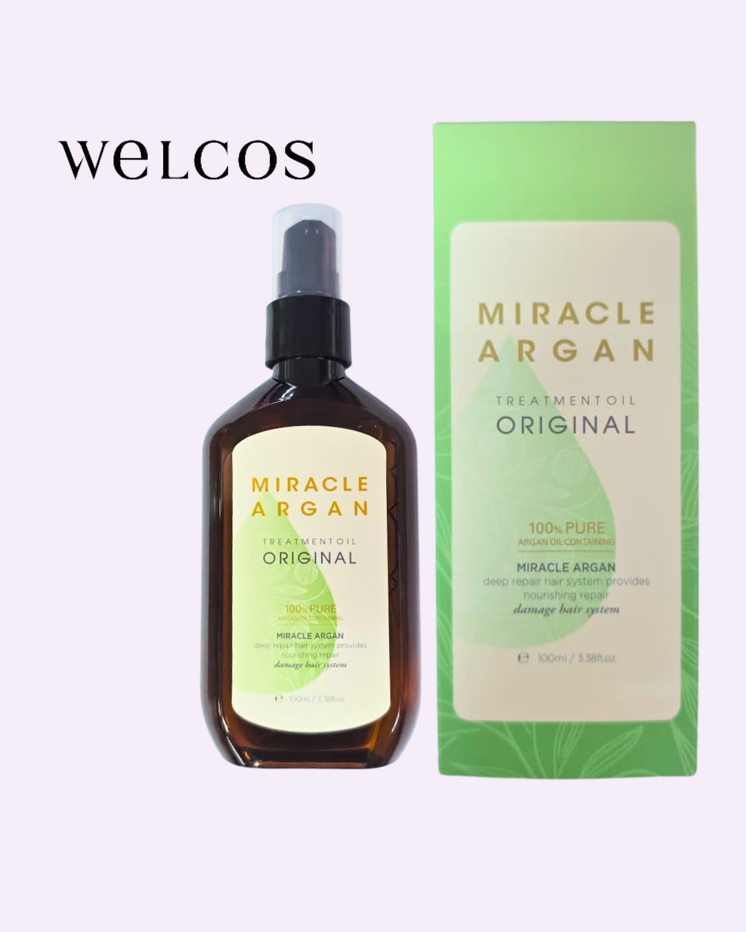 Welcos Miracle Argan Treatment Oil Original (100ml)